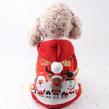 Load image into Gallery viewer, Christmas Cat Clothes Halloween Clothes For Cats Costume New Year Outfit Pet Cat Clothes For Chihuahua Winter Warm Pet Clothes