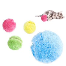 Load image into Gallery viewer, JOYLOVE Outdoor Electric Colorful Roller Ball Toy Home Durable Active Automatic Roll For Dog Cat Playing Supplies
