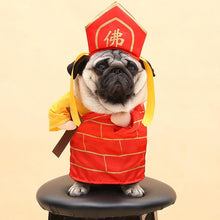 Load image into Gallery viewer, Christmas Cat Clothes Halloween Clothes For Cats Costume New Year Outfit Pet Cat Clothes For Chihuahua Winter Warm Pet Clothes
