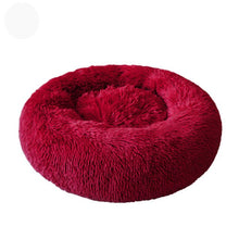 Load image into Gallery viewer, Cat Bed Plush Dounts Calming Dog Beds Hondenmand Pet Kennel Super Soft Fluffy Comfortable for Large Dogs OR Cats House
